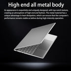 Morostron 13.5-inch Portable Touchscreen Laptop  (16GB RAM  512GB SSD)  3K (3000×2000) IPS  Celeron N5095 Processor up to 2.9 GHz  Backlit Keyboard  Fingerprint Unlocking  Win 11 Pro