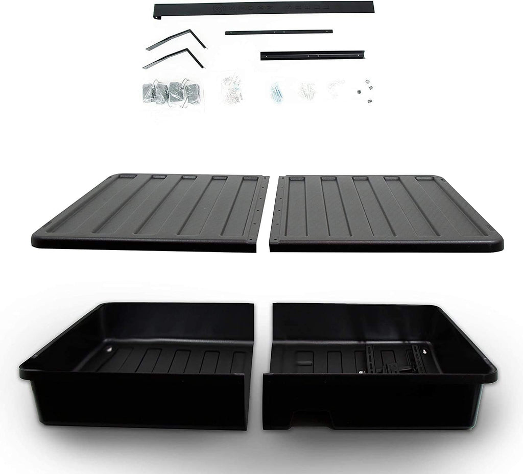 Outdoor TV Hard Cover Weatherproof Protection for Television - Mounts Right on The Wall - TV Wall Mounting Bracket Included … (45-55 inch)  Black