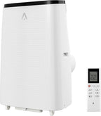 Towallmark 14,000 BTU 3-in-1 Portable Air Conditioner, Cooling, Dehumidifier & Fan, Ultra Quiet 48dB, Sleep Mode, Easy Install (16"-47" Windows), Quick Cooling for 600-750 Sq.Ft. Home, Office, APT