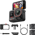 Insta360 Ace Pro 2 Xplorer Bundle Dual Battery- 8K Waterproof Action Camera Co-Engineered with Leica  1/1.3" Sensor  Dual AI Chip  Leading Low Light  Superior Audio  Flip Screen & AI Editing for Vlogs