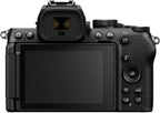 Nikon Z50 II with Two Lenses | Compact mirrorless Stills/Video Camera with Easy Color presets and Wireless Photo Sharing | USA Model