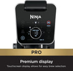 Ninja Drip Coffee Maker With K Cup Combo, DualBrew Pro Specialty Coffee System, Coffee Machine Compatible with K-Cup Pods, 12 Cup Single Serve Coffee Makers with Paper Filter, CFP301