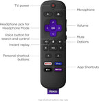 Roku Smart TV – 50-Inch Select Series 4K HDR RokuTV with Roku Enhanced Voice Remote  Brilliant 4K Picture  Automatic Brightness  & Seamless Streaming – Live Local News  Sports  Family Entertainment