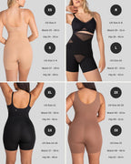 HONEYLOVE SuperPower Girl Short - High Compression Tummy Control Shapewear for Women