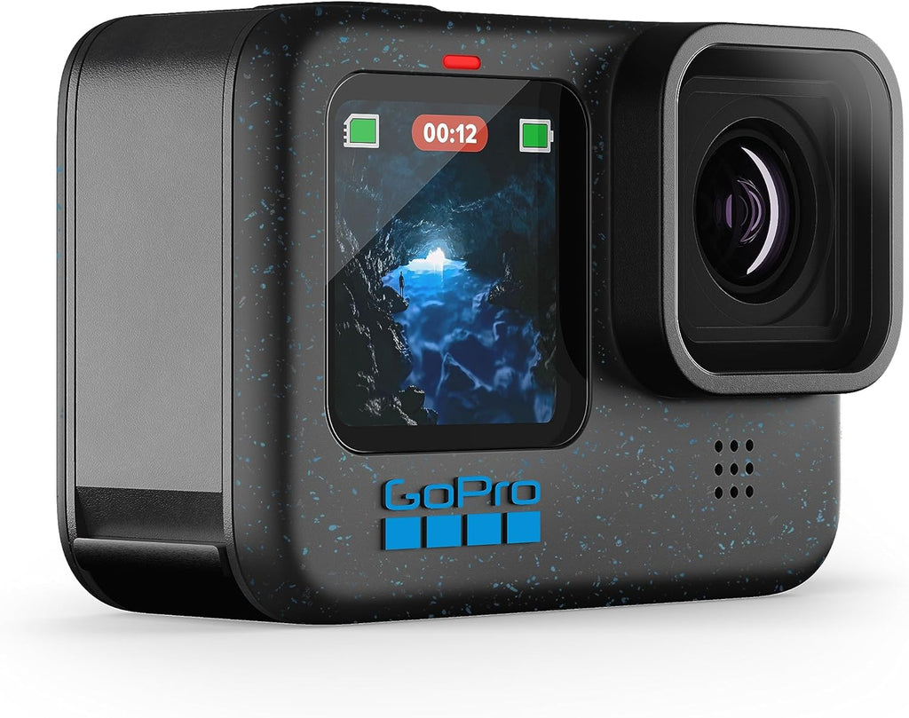 GoPro HERO12 Black - Waterproof Action Camera with 5.3K60 Ultra HD Video  27MP Photos  HDR  1/1.9" Image Sensor  Live Streaming  Webcam  Stabilization