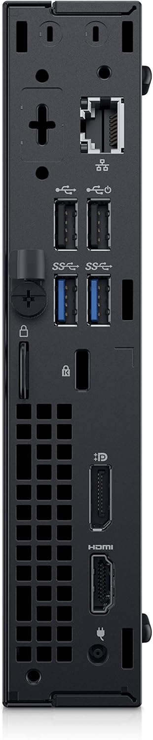 Dell OptiPlex 3060 Micro PC with Intel Core i3-8100T 3.1 GHz, 8GB RAM, 128GB Solid State Drive, Windows 11 Pro (Renewed)
