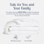 Brooklinen Luxury Sateen Duvet Cover - 100% Cotton, King/California King Size in White with Extra-Long Corner Ties and Button Closure - Best King/Cali King Duvet Covers