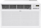 LG 10,000 BTU Through the Wall Air Conditioner, 115V, Cools up to 440 Sq. Ft. for Bedroom, Living Room, Apartment, with Remote, 3 Cool & Fan Speeds, Wall AC Unit, White