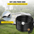 VEVOR 50FT 50 Amp Generator Extension Cord  STW 45446 + 45505 125V 250V Generator Power Cord  N14-50P & SS2-50R & CS6364 Twist Lock Connectors