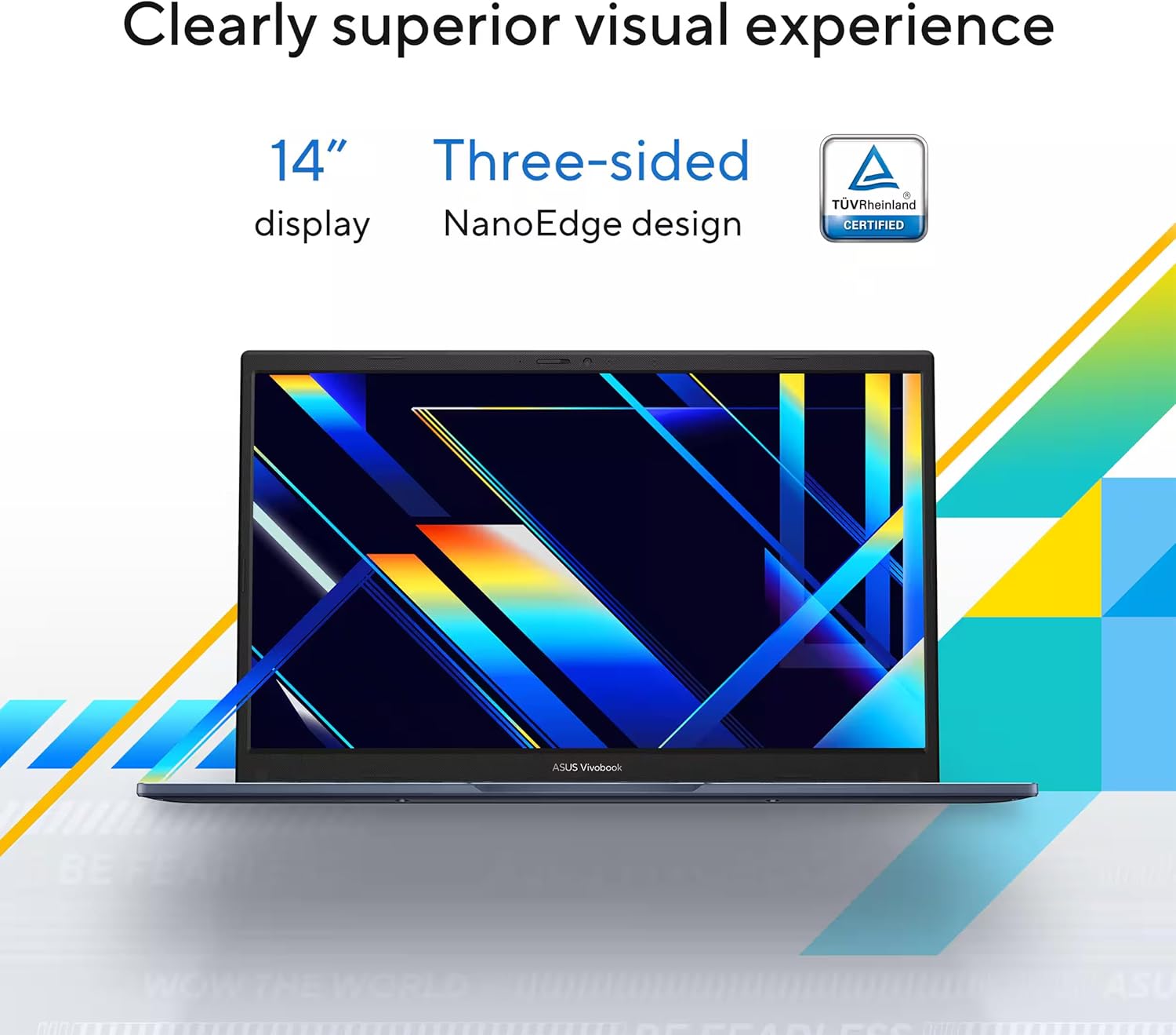 ASUS Vivobook Laptop 2025 Ultra Portable Business Computer  14" FHD Display  16GB RAM  1TB Storage (512GB SSD + 500GB Ext)  6-Core Intel i3-1315U  MarxsolAccessory  Win 11 Pro  Lifetime Office 2024
