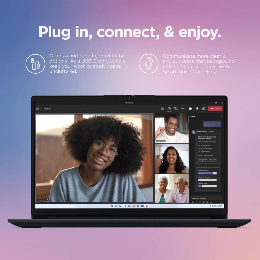 Lenovo V15 Flagship Laptop for 2025 Business Student  15.6” FHD Display  8-Core AMD Ryzen 7 CPU  40GB RAM + 1TB Storage (512GB SSD + 500GB Ext)  RJ45  MarxsolAccessory  Lifetime MS Office  Win 11 Pro