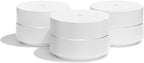 Google WiFi system  3-Pack - Router Replacement for Whole Home Coverage (NLS-1304-25) White