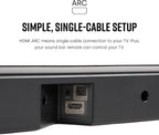 Polk Audio Signa S2 Sound Bar for Smart TV with Subwoofer  Wireless – Exclusive VoiceAdjust Technology  Ultra-Slim Design  Works with 4K & HD TVs  HDMI & Optical  Bluetooth  Wireless Streaming