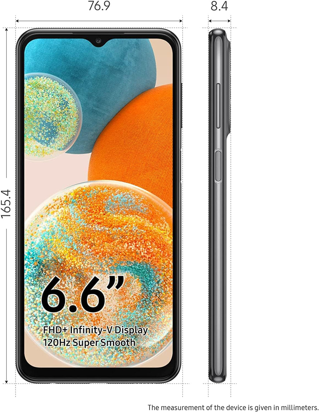 Samsung Galaxy A23 5G, 64GB, Black - Locked to T-Mobile (Renewed) | 64GB, Black, T-Mobile, Renewed