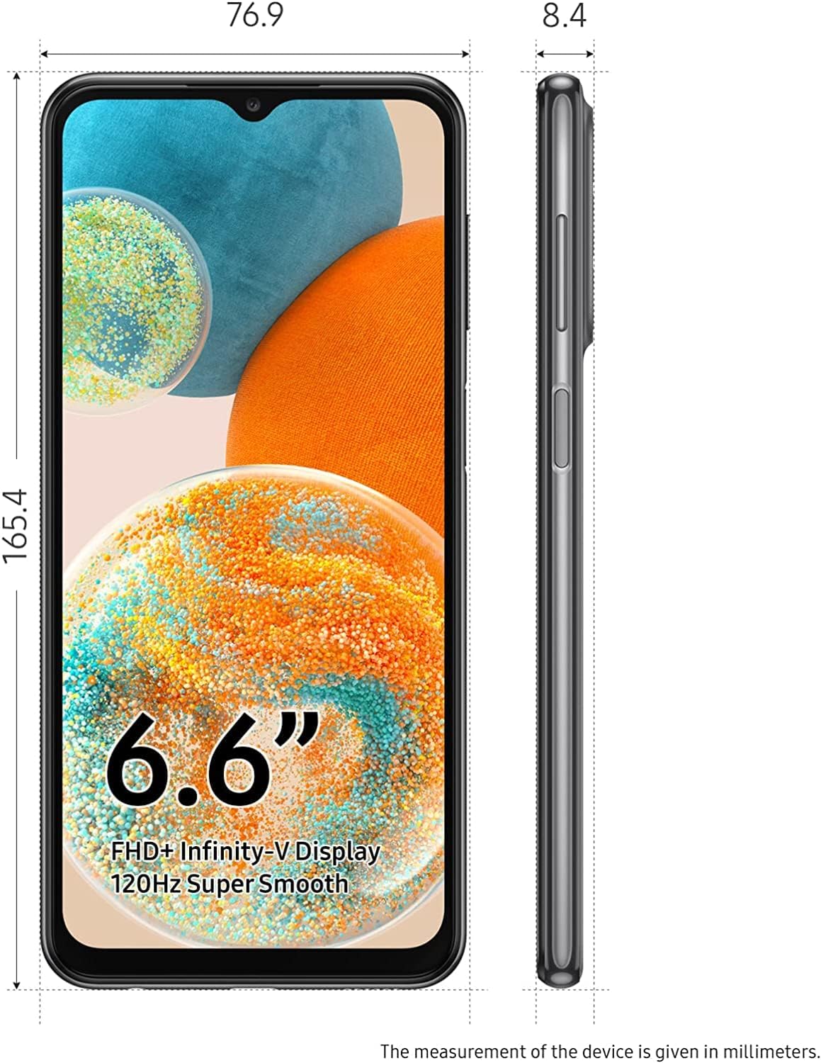 Samsung Galaxy A23 5G, 64GB, Black - Locked to T-Mobile (Renewed) | 64GB, Black, T-Mobile, Renewed