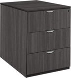 Regency Legacy Stand Up Back to Back Lateral File/Desk- Ash Grey