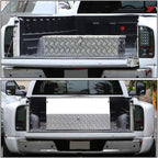 Auto Dynasty 30 Inch Truck Tool Box, Heavy Duty Aluminum Truck Bed Toolbox for Pickup RV Trailer, Underbody Truck Box Storage Organizer Chest with Side Handle and Lock, 30" x 13" x 10", Silver