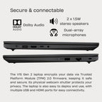 Lenovo 2026 New V15 Laptop for Student & Business | Intel Pentium 4-Core Processor | 15.6 FHD Screen (1920 x 1080) | 16GB RAM | 1TB SSD | Ethernet RJ-45 | Windows 11 with Office 365 for The Web