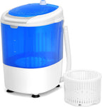 Giantex Portable Washing Machine, Mini Washer and Spinner Combo, 5.5lbs Washing Capacity, Semi-automatic Compact Laundry Machine for Apartment Dorm RV