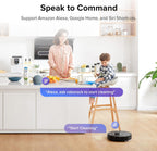 roborock Q7 Max Robot Vacuum and Mop, 30-Level Adjustable Water Flow, 4200Pa Suction, PreciSense LiDAR Navigation, No-Go Zone, No-Mop Zone, 3D Mapping, App & Voice Control, Ideal for Pet Hair