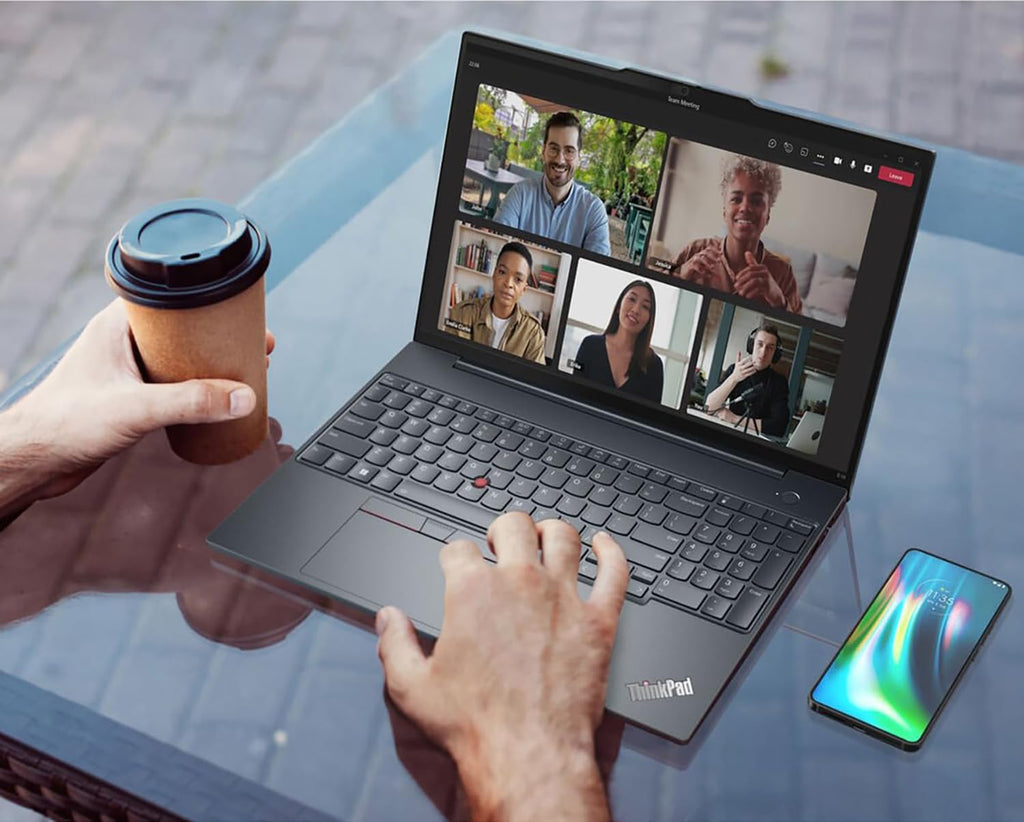 Lenovo ThinkPad E16 G2 Business Laptop Computer  16" FHD+  AMD 8-Core Ryzen 7 7735HS (Beat i7-1360P)  16GB DDR5 RAM  1TB PCIe SSD  WiFi 6E  Fingerprint Reader  Backlit Keyboard  Windows 11 Pro