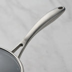 Tramontina OnyxPro Hard Anodized Non Stick 4-Quart Large Sauce Pan with Glass Lid, Oven Safe
