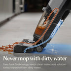 Bissell CrossWave OmniForce Cordless Multi-Surface Hard Floor Cleaner and Mop, Wet Dry Vacuum with Dedicated Dry Vacuum Mode, 3882