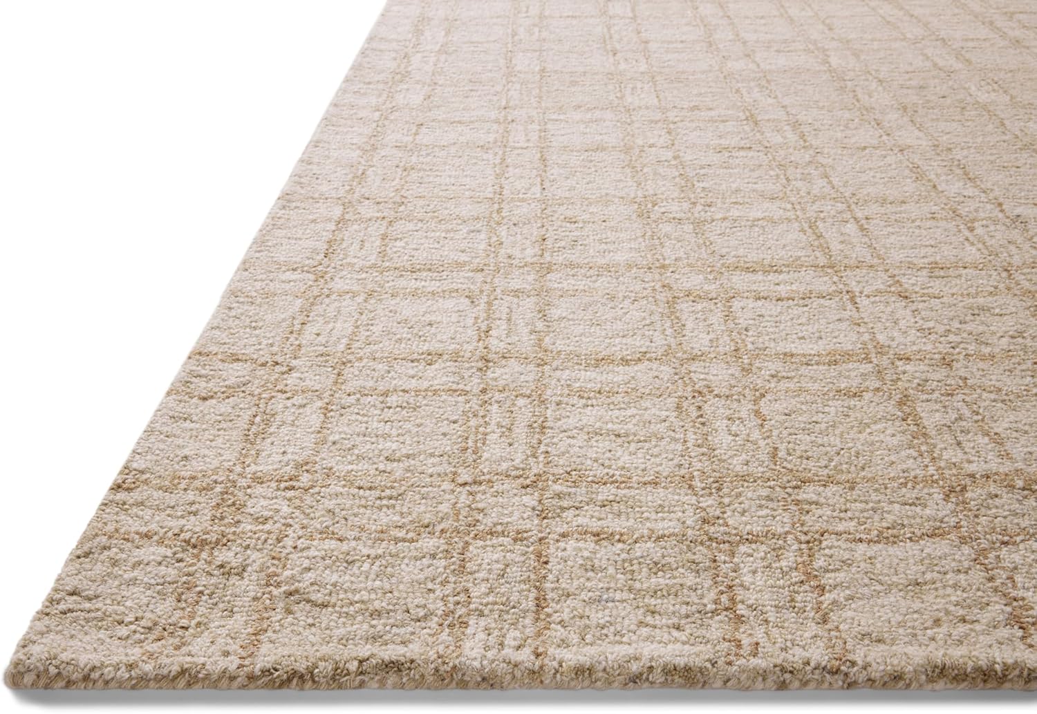 Loloi Chris Loves Julia Polly Collection POL-10 Khaki/Sand 7'-9" x 9'-9" Area Rug