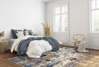 Keen Home Design Area Rugs - 9x12 Non-Shedding, Abstract Rugs for Kitchen, Living Room, Bedroom, Dining Room, Entryway - Size: 9'2" x 11'11", Multi