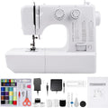 Mini Sewing Machine for Beginners Kids, Portable Sewing Machine with 45 Built-In Stitches and High Speed, Double Needle with 42PCS Sewing Kit Us Plug (110v), Sewing Gifts for Women Mom