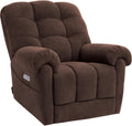 EONIX Mordern Massage Rocker Recliner Chair, Dual Motor Power Rocking Recliners for Small Spaces, Lazy Boy Recliner Chair with Heat and Massage for Living Room, Bedroom, Study, Coffee
