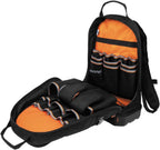 Klein Tools 55421BP-14 Tool Backpack, Heavy Duty Tradesman Pro Tool Bag Organizer with 39 Pockets, Molded Bottom
