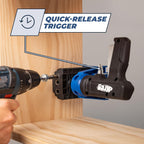 Kreg Pocket-Hole Jig - KPHJ520PRO2 - New Model - Premium Carpentry & Woodworking Tool - For Materials 1/2-1 1/2 Inches Thick - Includes 60 Pocket-Hole Screws