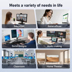 Beelink EQ Mini PC Mini S12 N95 Intel Alder Lake-N95 (up to 3.4GHz) 16GB DDR4 500GB M.2 SSD Mini Desktop Computer  Support 4K@60Hz Dual HDMI Display  2.5G LAN/USB3.2/Low-Power Home/Office Micro PC