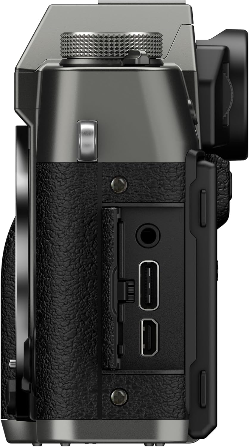 FUJIFILM X-T30 III Mirrorless Camera Body  Charcoal Silver