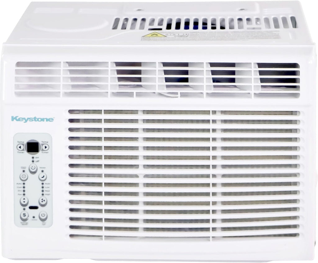 Keystone 14,000 BTU Window Air Conditioner and Dehumidifier, Window Unit Air Conditioners for Apartment, Living Room, Garage, and Medium to Large Rooms up to 650 Sq.Ft., Window AC Unit with Remote