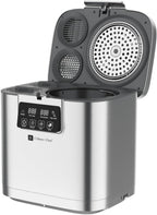 MAGNAVOX Home Culinary Chef Series, 1GALLON Smart Electric Food Waste Composter, Stainless Steel