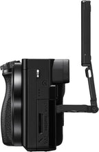 Sony ILCE6100KB Alpha 6100 Mirrorless 4K Video Camera with E PZ 16-50mm Lens - Black