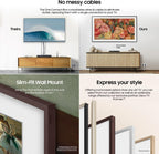 SAMSUNG 55-Inch Class QLED 4K LS03D The Frame Series Quantum HDR Smart TV w/Dolby Atmos  Art Mode  Anti-Reflection  Customizable Frame  Slim Fit Wall Mount with Alexa Built-in (QN55LS03D  2024 Model)