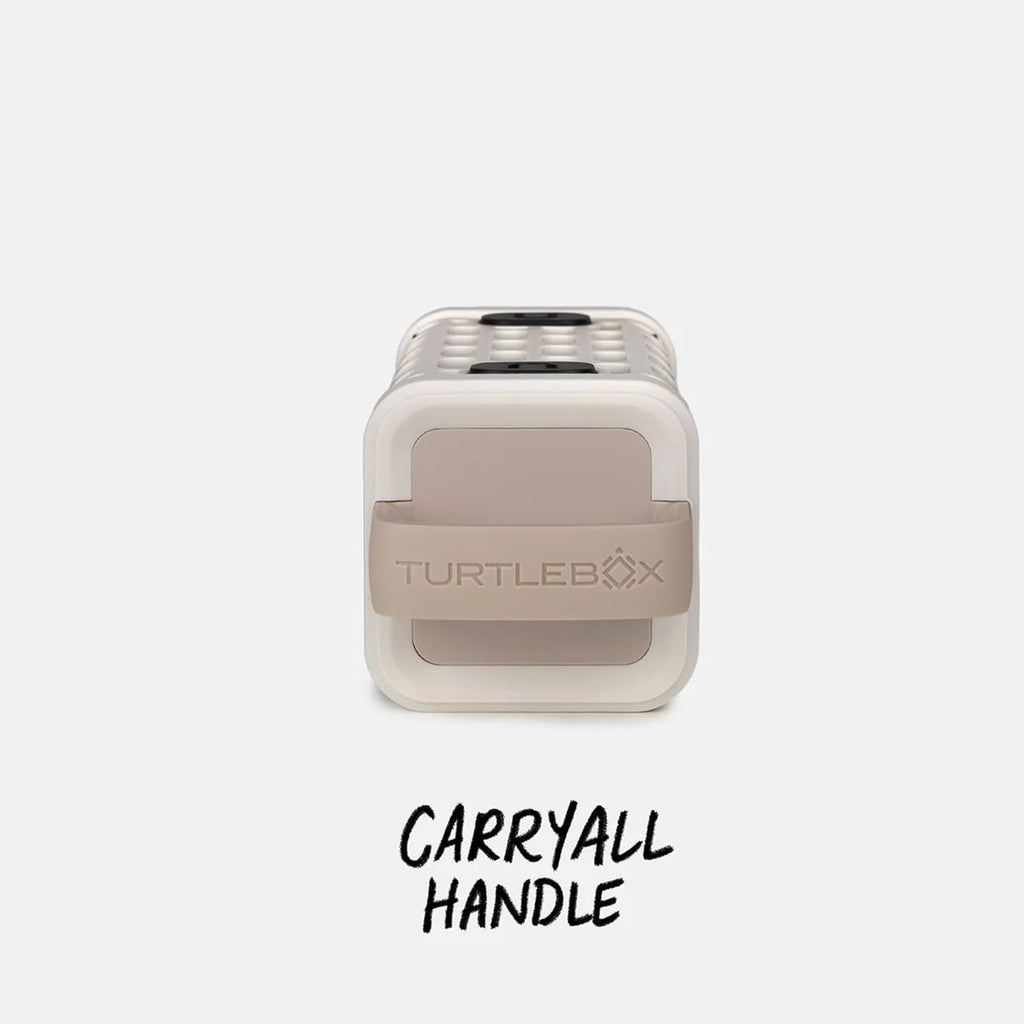 Turtlebox Ranger: Loud! Outdoor Portable Bluetooth 5.4 Speaker | Rugged  Waterproof  Ultra-Portable | Plays to 105db  Deep Bass  Shockproof  Unlimited Pairing for Full Stereo Experience  Ivory