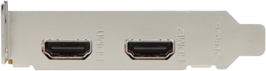 VisionTek AMD Radeon RX 560 4GB GDDR5 Low Profile Small Form Factor Video Graphics Card for PC ITX SFF HTPC 128-Bit DirectX 12, 50W Bus Power, PCI Express 3.0 x8, Dual HDMI