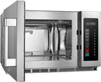 MIDEA Equipment 1834G1A Commercial Microwave, 1800 Watts, Stainless Steel