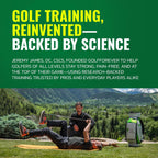 GolfForever Swing Trainer – Golf Fitness & Training System for Strength  Flexibility & Swing Power – Includes Membership & Premium Training Bar for Golf-Specific Workouts
