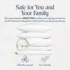 Brooklinen Luxury Sateen Duvet Cover Set - 100% Cotton, Full/Queen Size in White - Includes 1 Duvet Cover and 2 Standard Pillowcases - Best Full/Queen Duvet Covers
