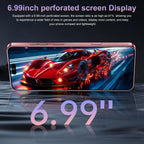17PM Smartphone: Snapdragon 8 Gen 3, 12GB RAM + 512GB Storage, 7000mAh Battery, 6.99-inch Display, 68MP+108MP Camera, Android 15, 5G, Dual SIM - Superior OS Outperforms Competitors (Rose)