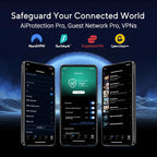 ASUS RT-BE86U BE6800 Dual-Band WiFi 7 Router  Supports 4096-QAM  MLO  AI WAN Detection  AiMesh  Subscription-Free Network Security  and Comprehensive VPN Features  Guest Network Pro  Gaming