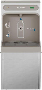 Elkay LZ8WSSSMC ezH2O Refrigerated Surface Mount Bottle Filling Station Filtered 8GPH Stainless Steel