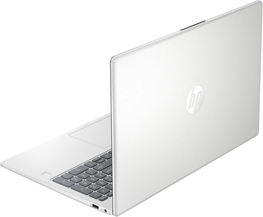 HP 15.6" Business Laptop Computer  12GB RAM 512GB SSD  10-Core Intel Core i5  Windows 11 with Copilot AI  Fingerprint Reader  Backlit Keyboard  SageNova Earphones