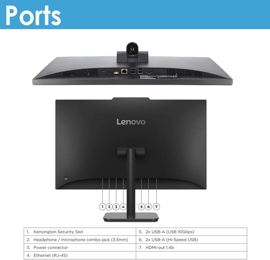 Lenovo AIO 24" FHD All-in-One Desktop Computer  Lifetime Office 365 for Web  Intel 4-Core Processor  8GB DDR4 RAM  512GB PCIe SSD  WiFi 6  Bluetooth 5.2  HDMI  Onyx Black  KB  Windows 11 Home