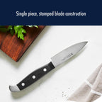 HENCKELS Statement Razor-Sharp 20-Piece Knife Set, Chef, Bread, German Engineered Knife Informed by over 100 Years of Mastery, Brown Block